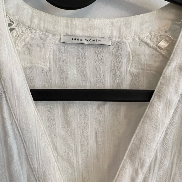 IKKS white dress (French brand) - Picture 3 of 4